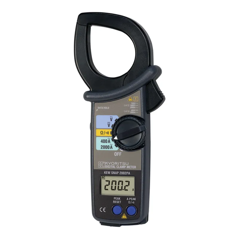 KYORITSU KEW 2002PA AC Clamp Meter (up to 2000 A)