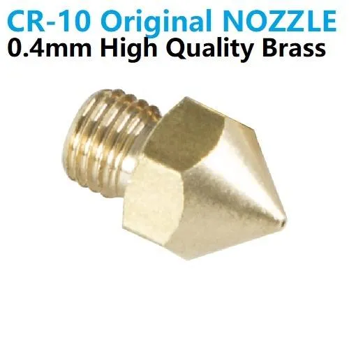 فوهة نحاسية Creality بقطر 0.4 مم لطابعات CR-10 وCR-10S Pro V2