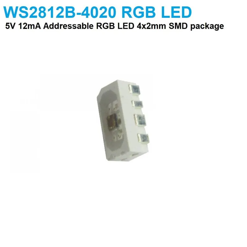 مصباح WS2812B 4020 جانبي RGB قابل للعنونة