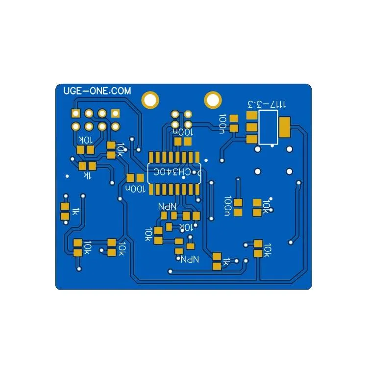 لوحة PCB لمبرمج ESP8266 بدبابيس Pogo Pin