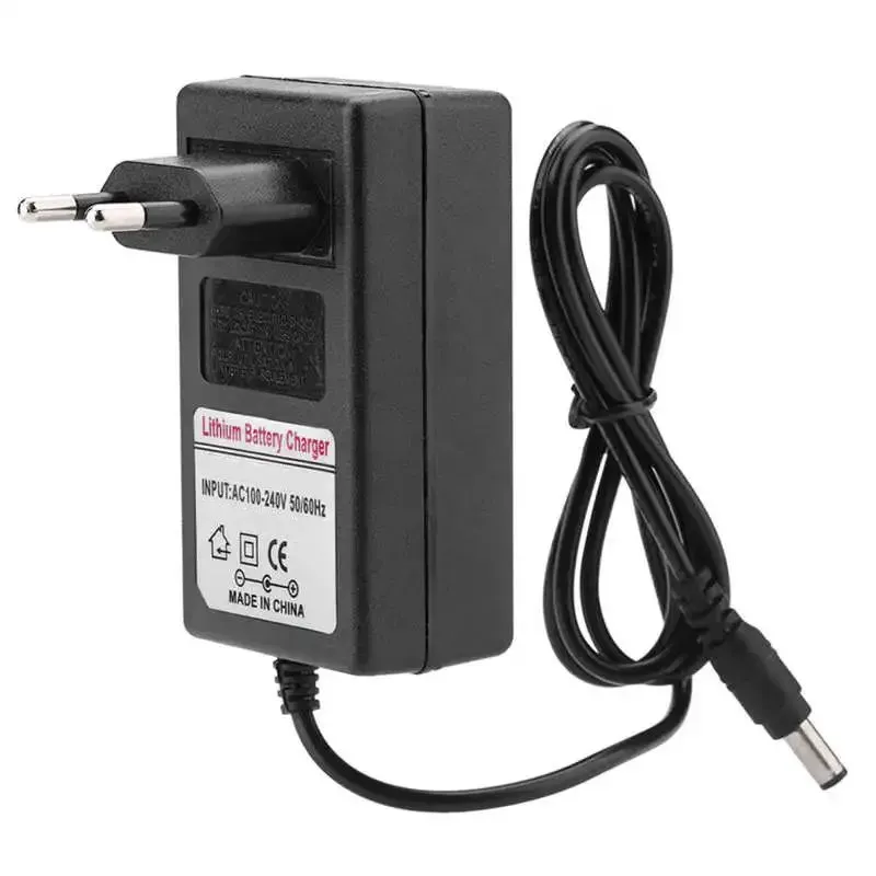 5S Lithium Battery Charger Adapter 21V 2A, 5.5x2.1mm Plug