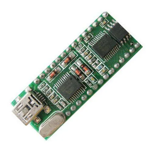 موديول تسجيل وتشغيل الصوت WT588D-U بذاكرة SPI Flash سعة 32 ميغابت