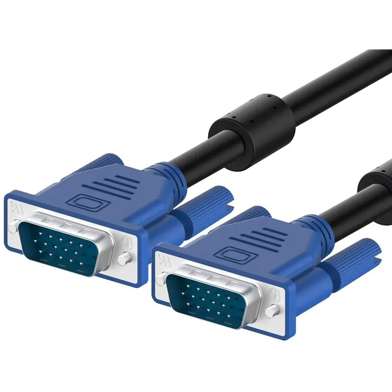 كابل VGA ذكر إلى ذكر بموصل 15 سن بطول 1.5 متر