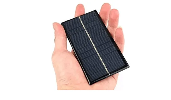 لوح شمسي 12V 2W بمقاس 136×110 مم (≈165mA)