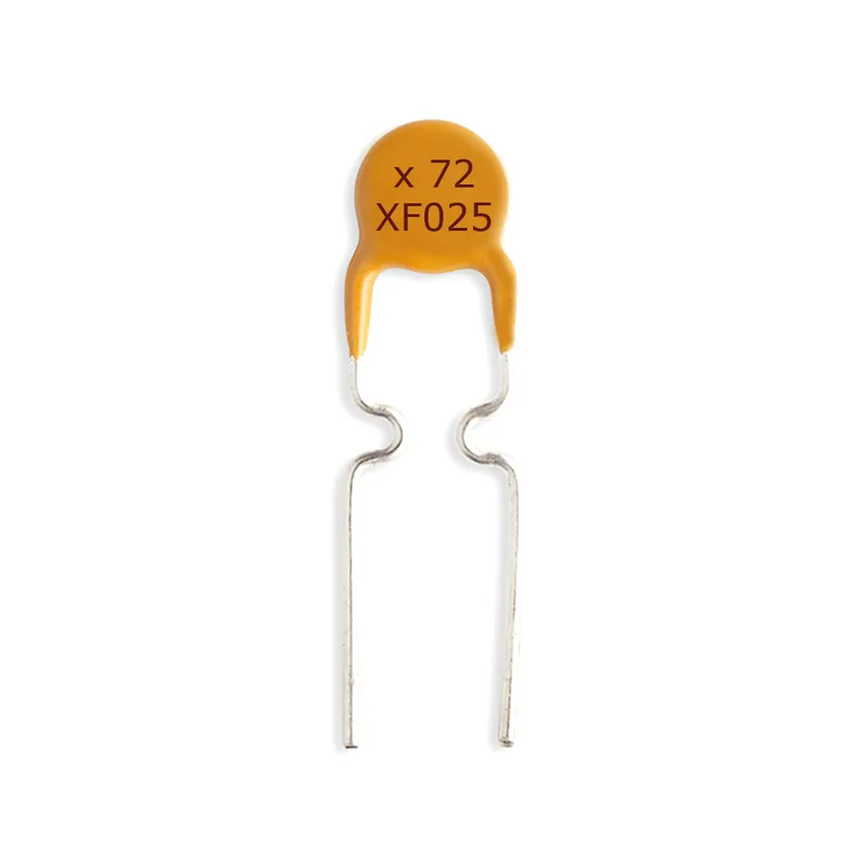 RXEF025 PTC Resettable Fuse 72V 250mA Through Hole