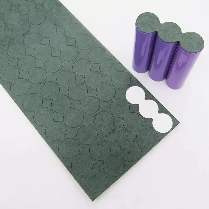 18650 Battery Insulation Paper for 3S Pack, Dark Green (1 pc)