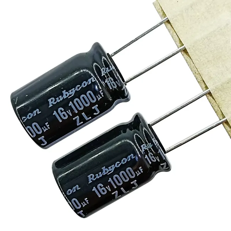 Rubycon 1000uF 16V Aluminum Electrolytic Capacitor 11x16mm