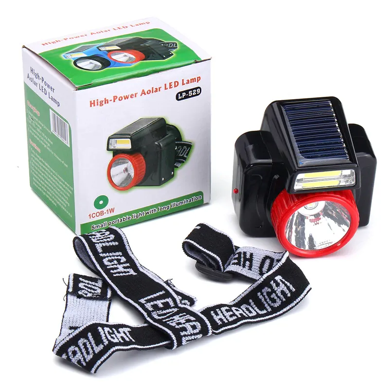 LP-529 Super Bright Solar Headlamp Flashlight