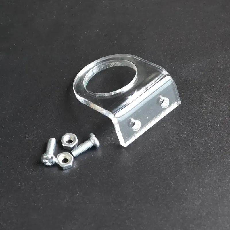 E18-D80NK Infrared Proximity Sensor Holder 19mm Transparent Acrylic