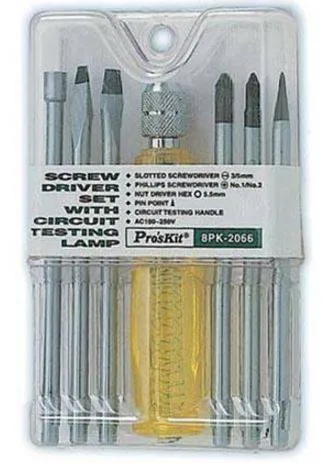 Pro'sKit 8PK-2066 6-Piece Pro-Soft Screwdriver Set