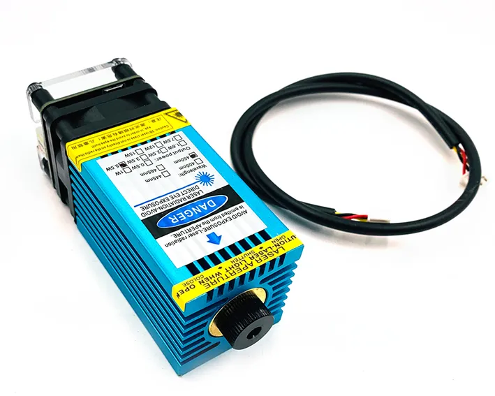 WISDREAM-MO02-3 5.5W 450nm Blue TTL Laser Module (5500mW)