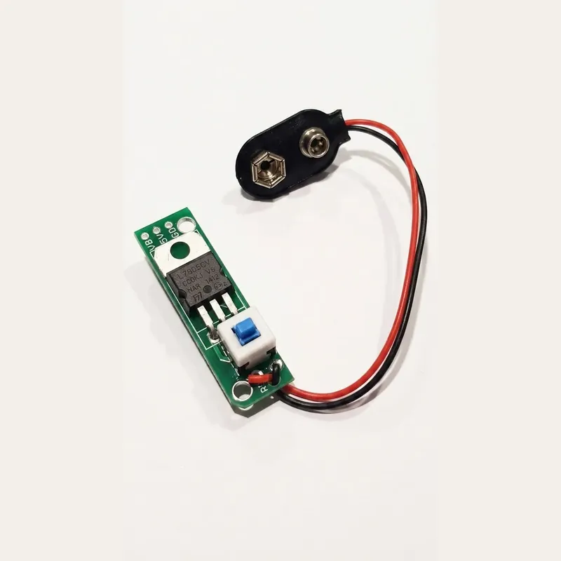 Breadboard Power Module, 9V Battery Input, 5V and 9V Outputs