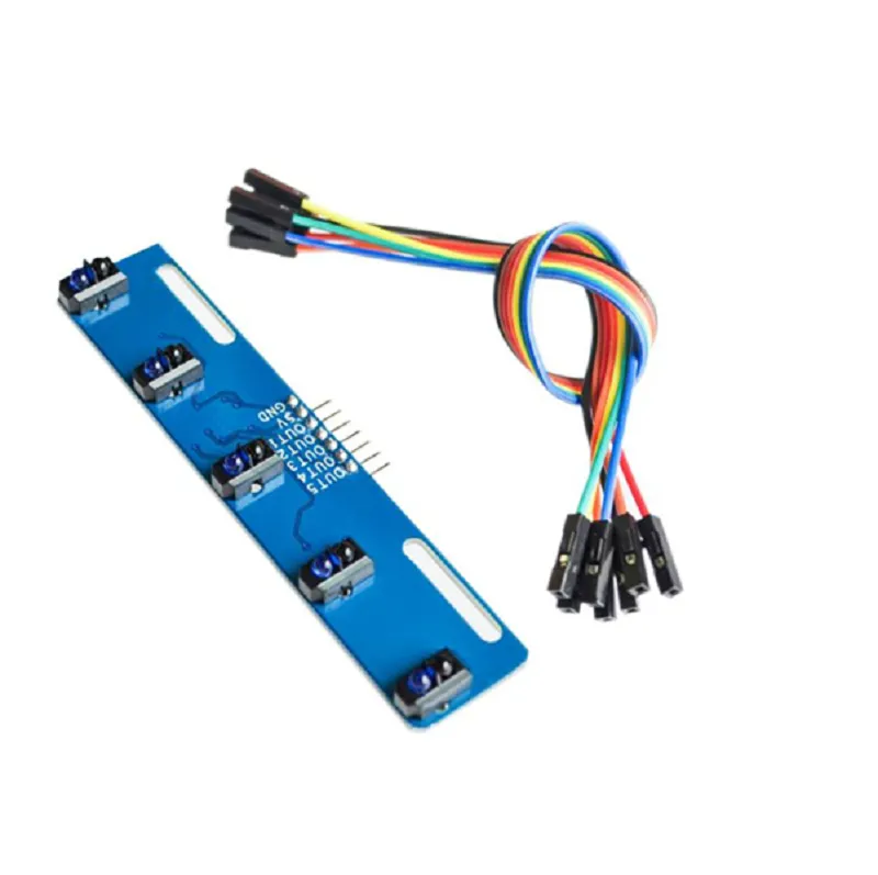 TCRT5000L 5-Channel IR Line Tracking Sensor Module