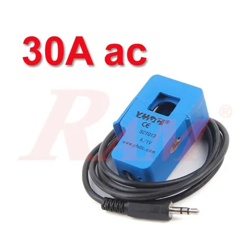 وحدة استشعار التيار المتردد 30A المفصولة SCT-013 بنسبة 30A/1V