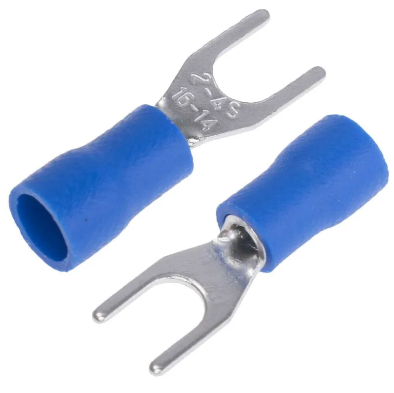 SVS2-4 Blue Insulated Fork Terminal
