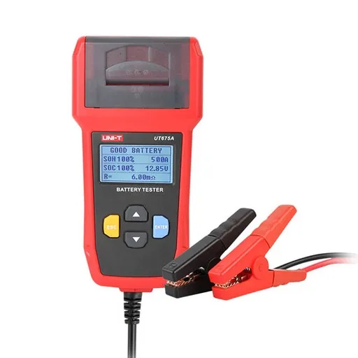 UNI-T UT675A 12V/24V Automotive Battery Tester with Printer