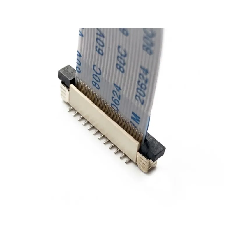 SMD FPC Female Connector 30-Pin 1mm Pitch Top Insert