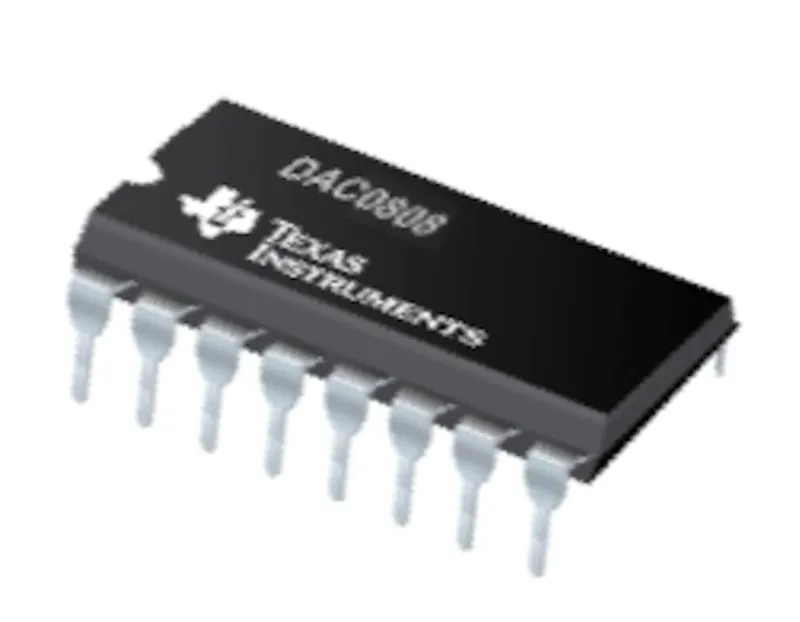 DAC0808LCN 8-Bit D/A Converter IC DIP-16