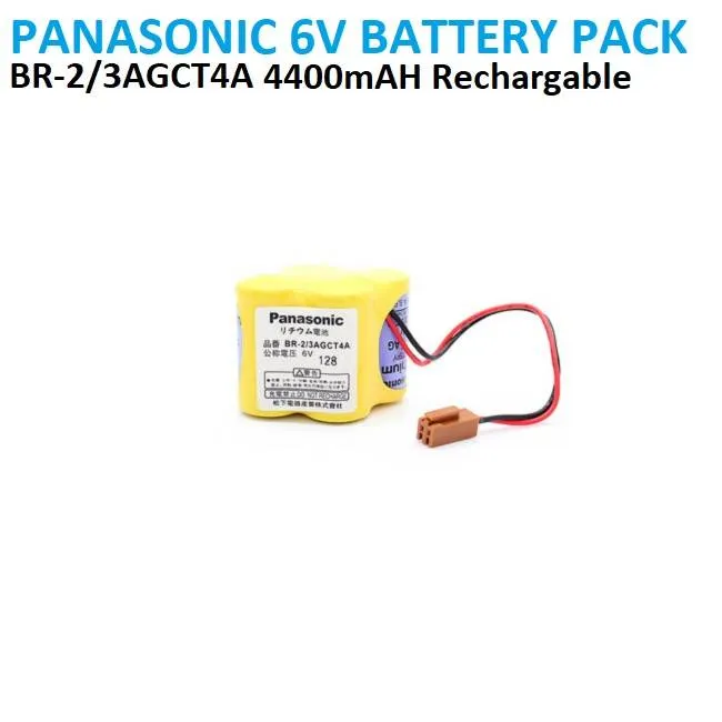 Panasonic BR-2/3AGCT4A 6V 4400mAh Lithium Battery Pack