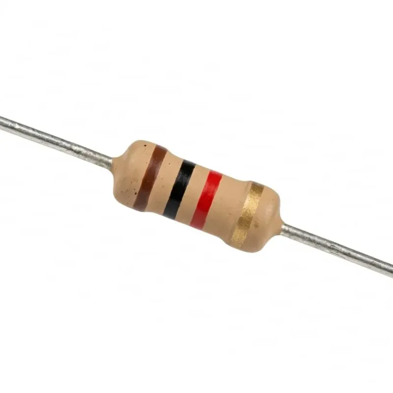 Carbon Resistor 1kΩ 0.25W Through Hole