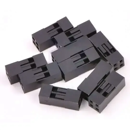 2.54mm Crimp Connector Housing 2x2 Pin (4 Positions)