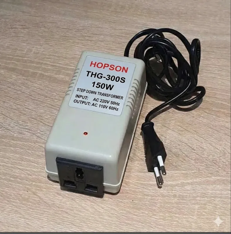 Hopson 220V to 110V Step-Down Transformer THG-300S 150W