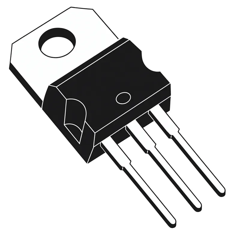 ترانزستور MOSFET بقناة N من نوع IRF620، 200 فولت، 0.8 أوم، غلاف TO-220