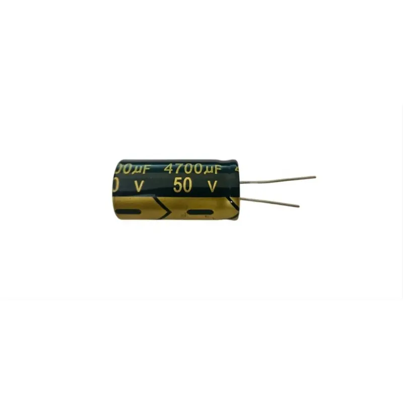 مكثف إلكتروليتي Nichicon بسعة 4700 ميكروفاراد وجهد 50 فولت بمقاس 18×35 مم