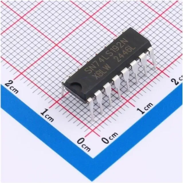 دائرة العداد التصاعدي والتنازلي 74192 المتزامن بنظام العشري DIP-16