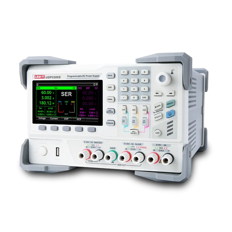 UNI-T UDP3305S Programmable Linear DC Power Supply 4-Channel 348W