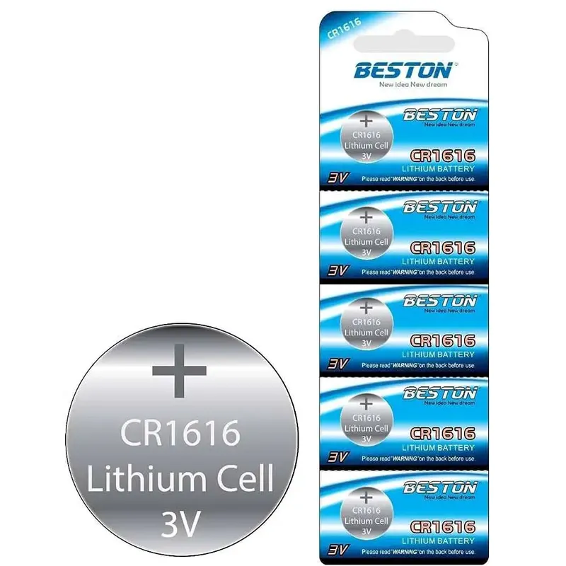 Beston CR1616 3V Lithium Coin Cell Battery 26mAh