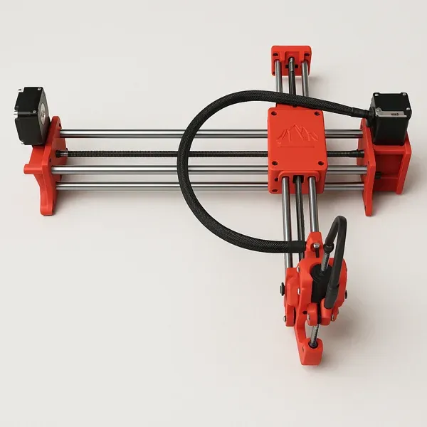 كيت روبوت رسم (Plotter) بتحكم Arduino - حزمة تجميع كاملة
