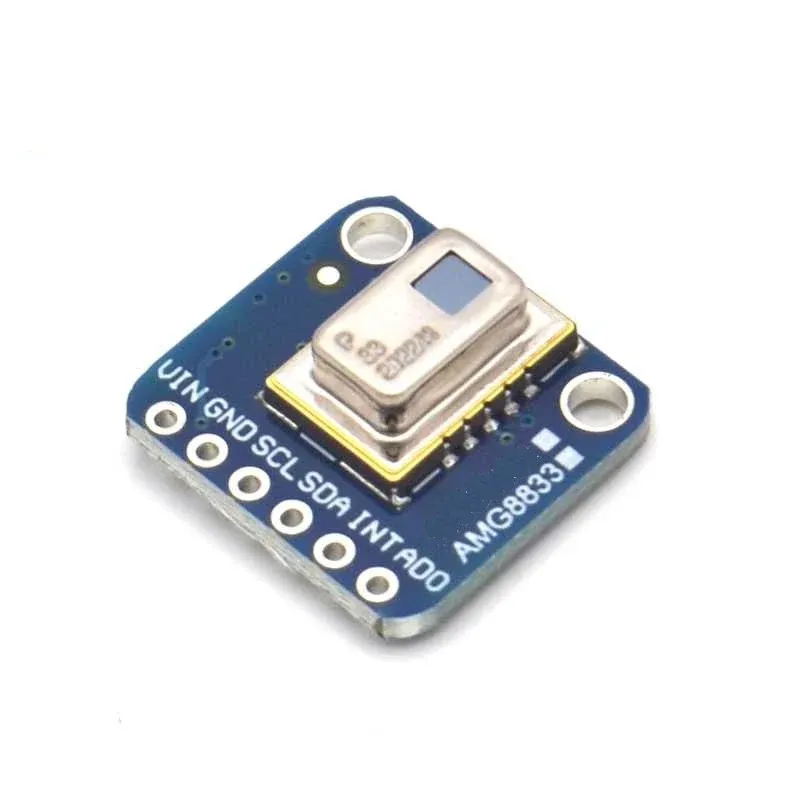 حساس الكاميرا الحرارية بالأشعة تحت الحمراء AMG8833 (8×8، I2C)