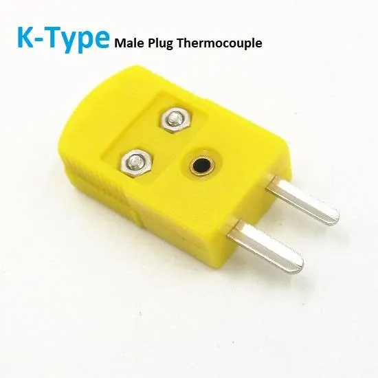 K-Type Thermocouple Male Plug Connector