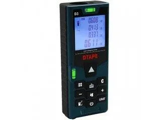 جهاز قياس المسافة بالليزر الرقمي DTAPE D3 بمدى 40 متراً