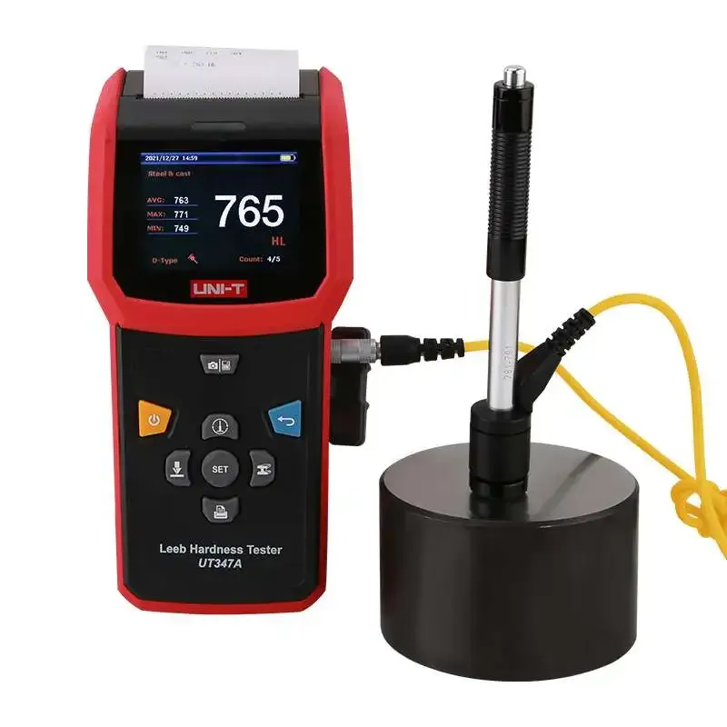 جهاز اختبار صلادة ليب UNI-T UT347A مع طابعة حرارية