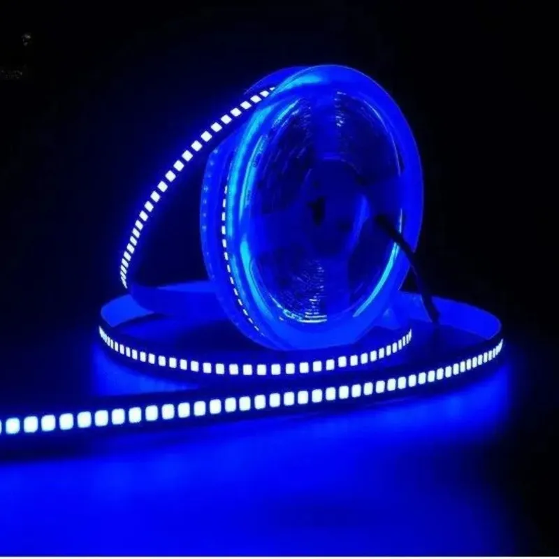 2835 Blue LED Strip 12V 240 LEDs/m 5 Meter Non-Waterproof
