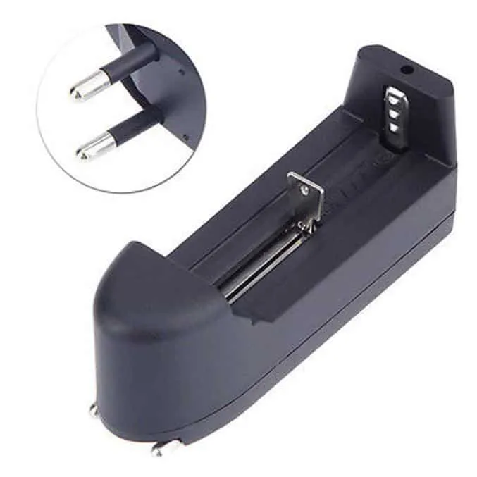 EU Universal 18650 Lithium Battery Charger (1 Cell)