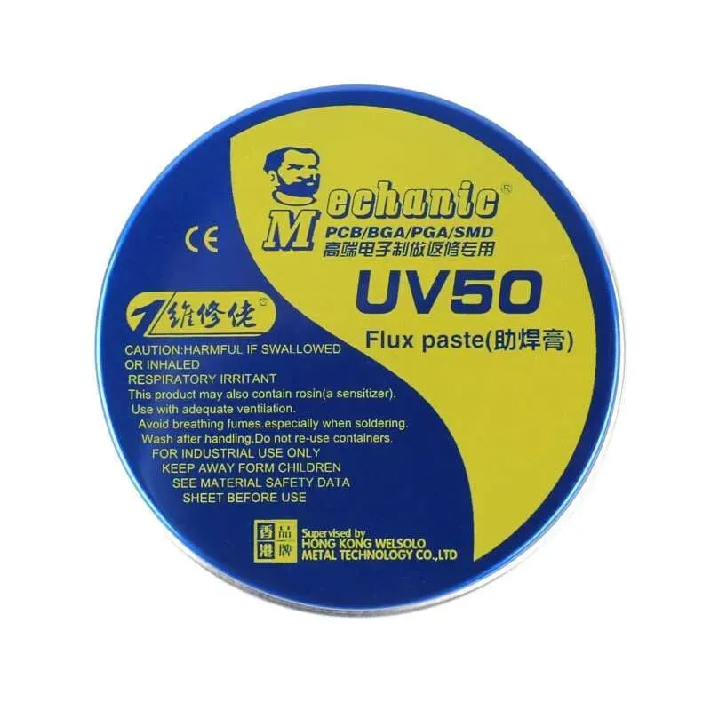 MECHANIC UV50 Lead-Free No-Clean Flux Paste
