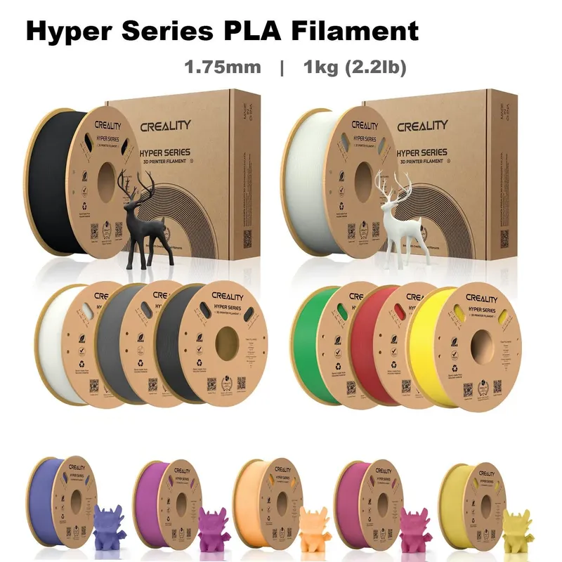 فيلامنت Creality Hyper PLA قطر 1.75 مم بوزن 1 كجم