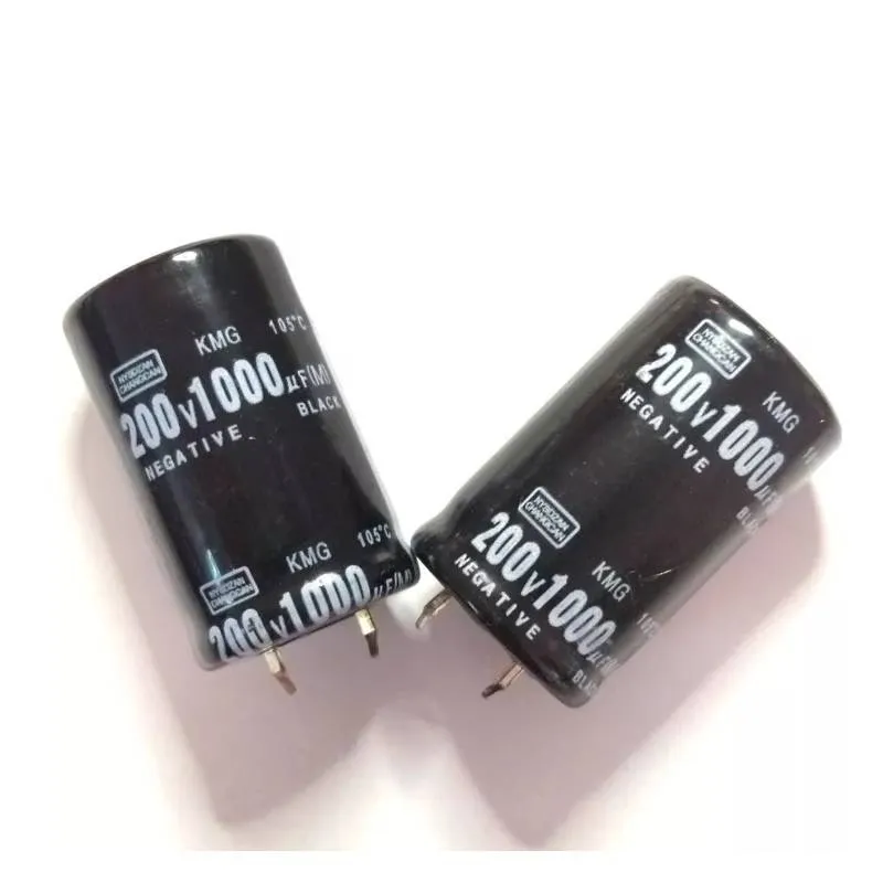 Electrolytic Capacitor 1000uF 200V 22x45mm 11mm Pitch