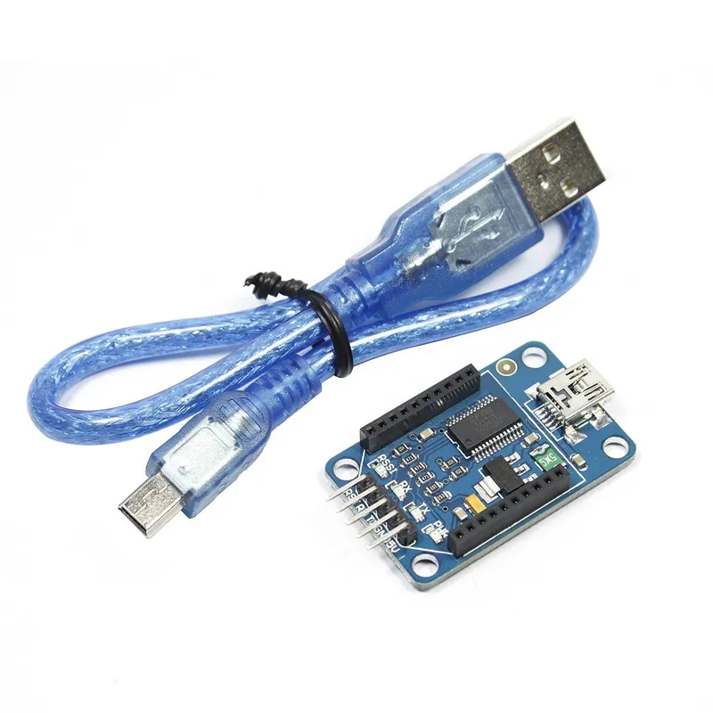 محول USB إلى UART تسلسلي FT232RL مع مقبس XBee