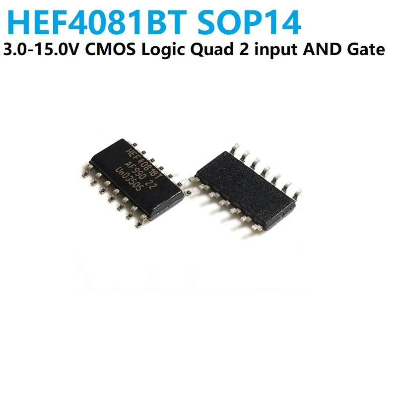 HEF4081BT Quad 2-Input AND Gate CMOS SOP-14