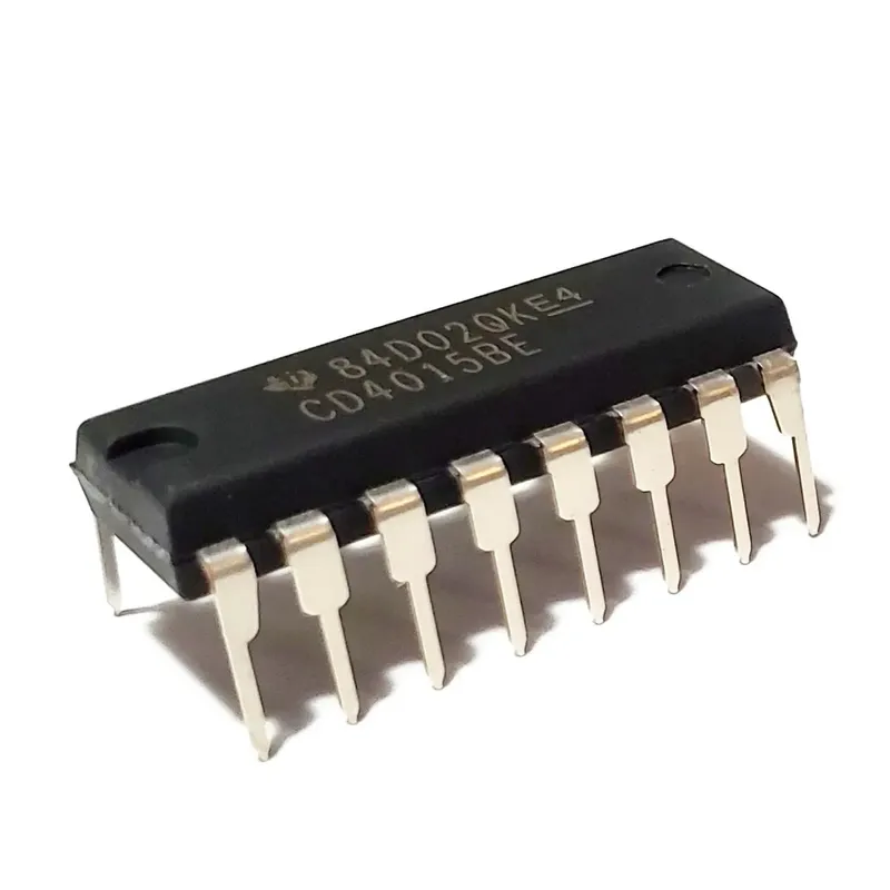 4015 Dual 4-Bit Serial-In Parallel-Out Shift Register IC