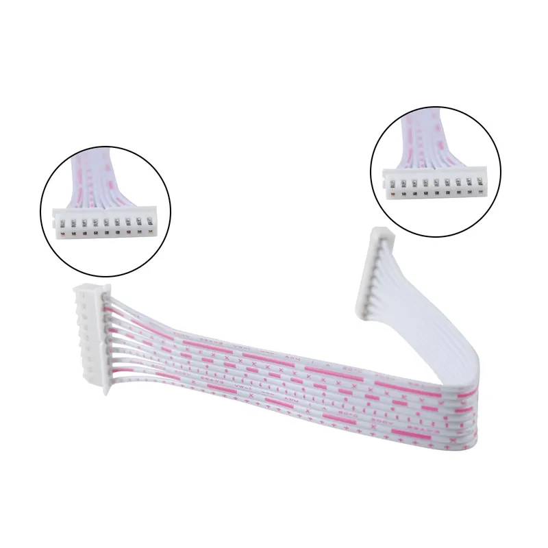 JST XH 2.54 9-Pin Cable, Female to Female, 30 cm, White