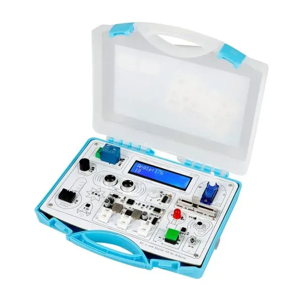 ELECROW All-in-One Starter Kit for Arduino (15 Sensors, 21 Lessons)