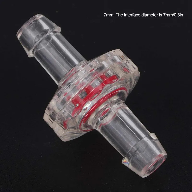 7mm Anti-Backflow Check Valve M7 for Silicone Hose