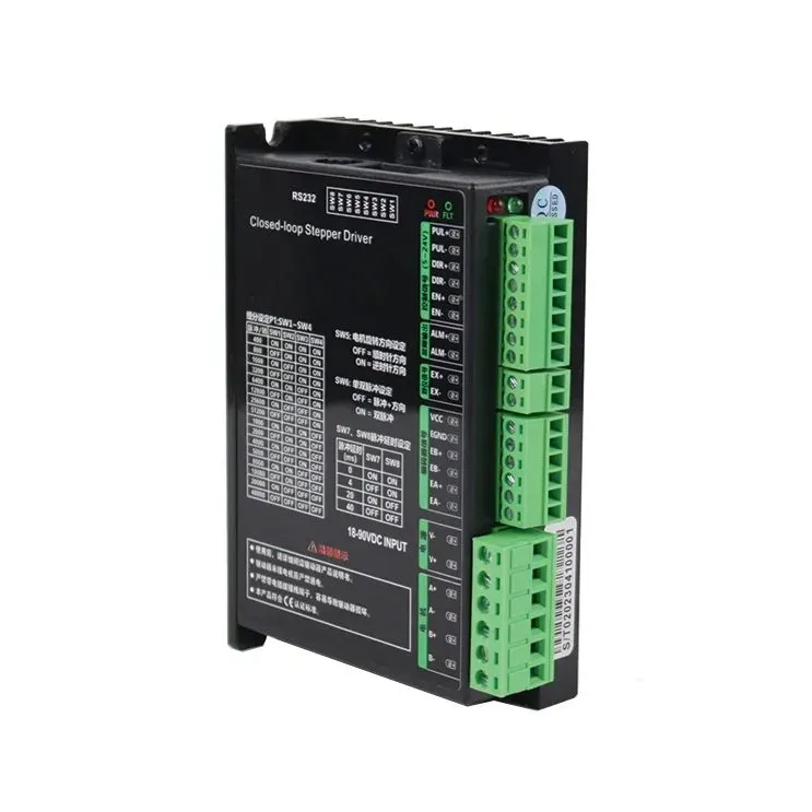 Closed Loop 57 Stepper Motor Driver 18-90VDC 3-6A