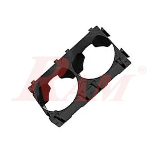 18650 Battery Spacer Holder 2x1 Cell Shell Plastic Rack