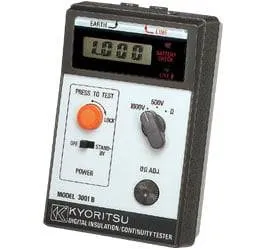Kyoritsu 3001B Insulation Resistance and Continuity Tester